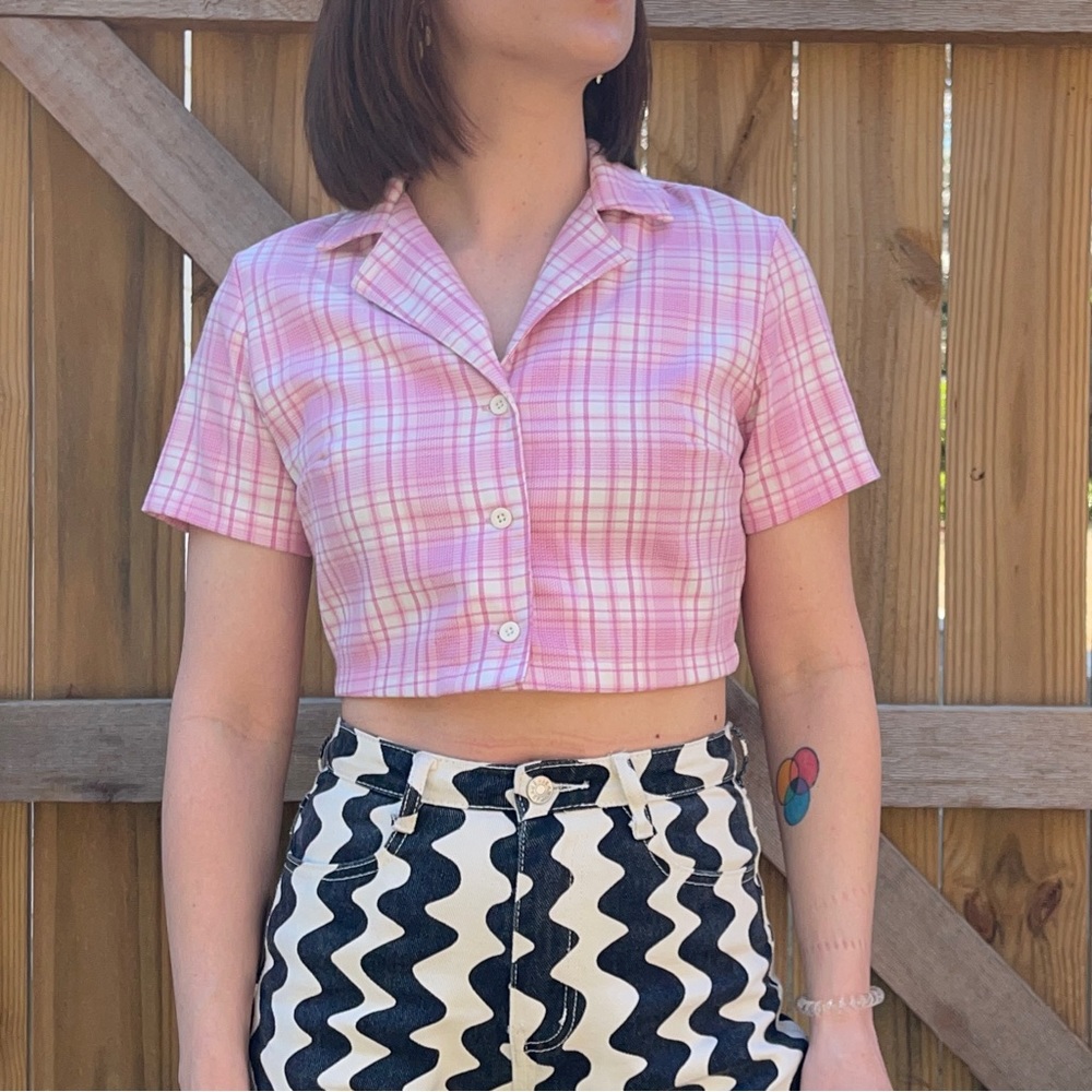SOLD John Galt crop top